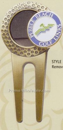 Style B Divot Tool W/ Removable Ball Marker