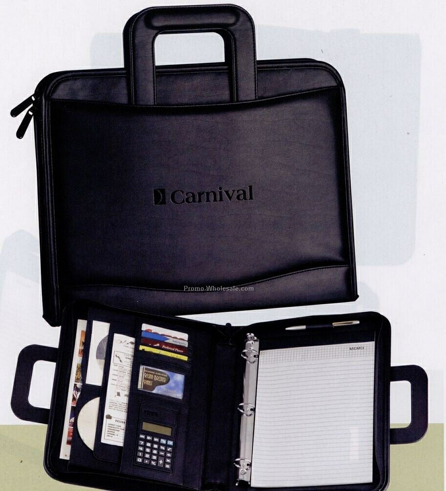 The Counselor Portfolio With Binder/ Notepad/ Calculator