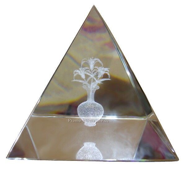 Triangle Crystal Ornament