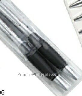 Vienna Click Action Metal Pen & Mechanical Pencil Gift Set