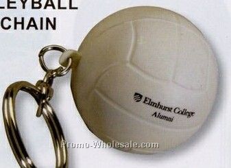 Volleyball Key Chain Squeeze Toy