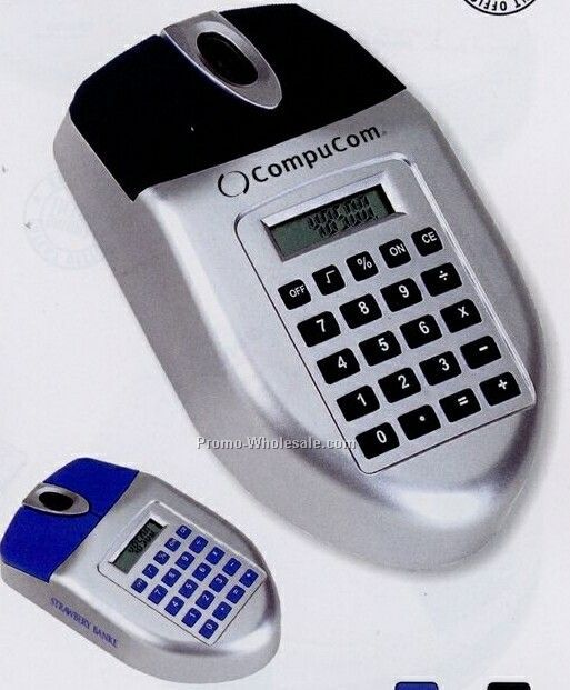 Wireless USB Mouse With Calculator (Standard Shipping)