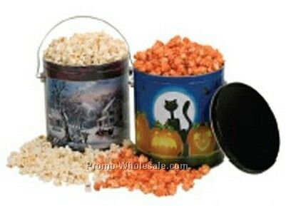 1 Gallon Designer Popcorn Tin (Candy Coated)