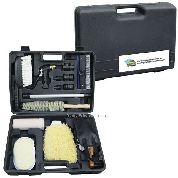 15 Piece Car Wash Kit (Imprinted)