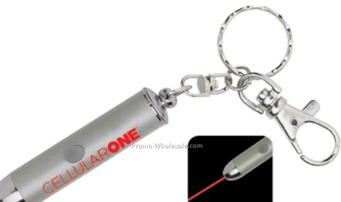 2-5/8"x1/2" Laser Pointer Keytag