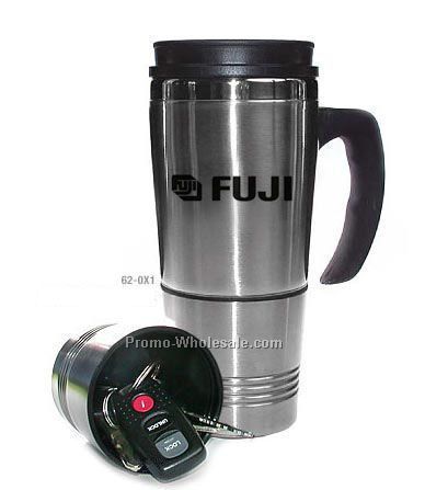 2-in-1 Stainless Steel Travel Mug