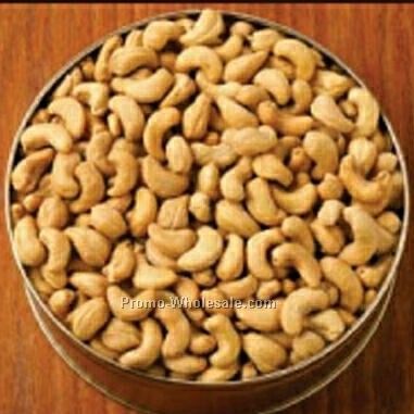 48 Oz. Jumbo Cashews Custom Gift Tin