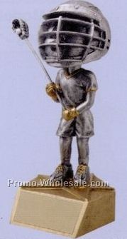 6" Bobble Head Award (Male Lacrosse)