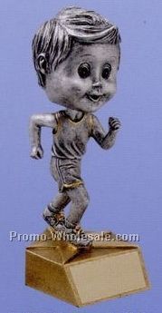 6" Bobble Head Award (Male Track)