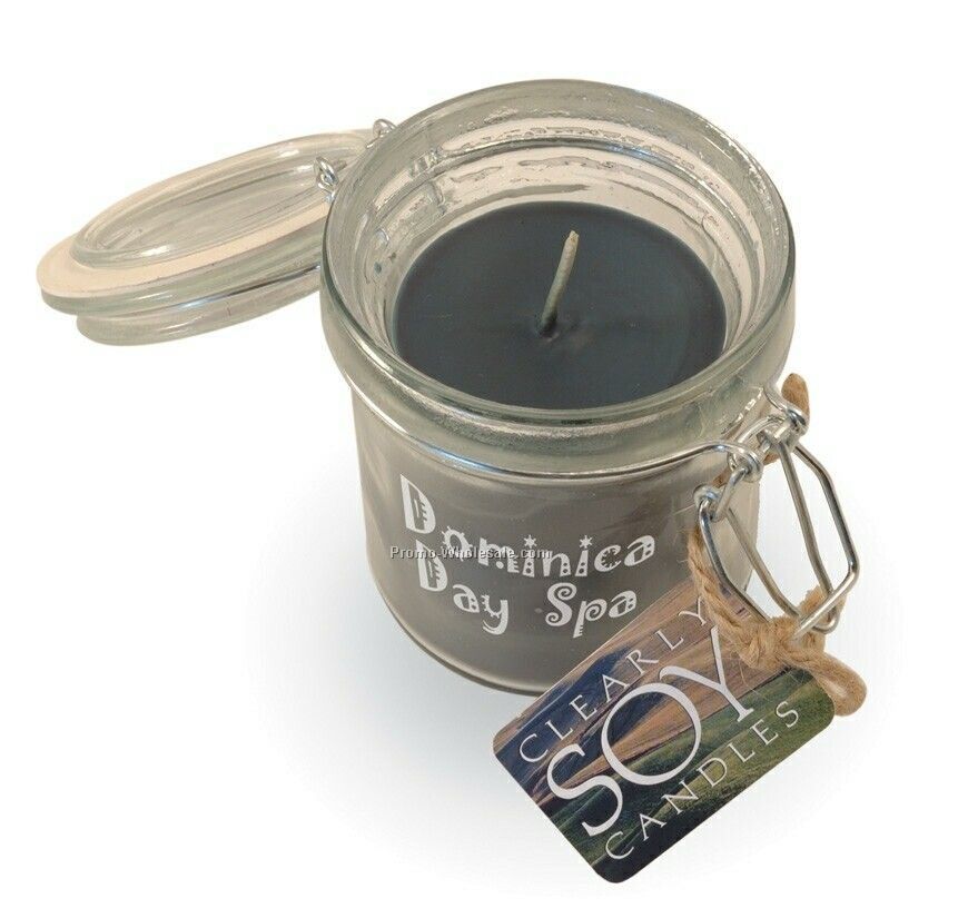 6 Oz. Soy Apothecary Candle - Lemon Grass/Yellow