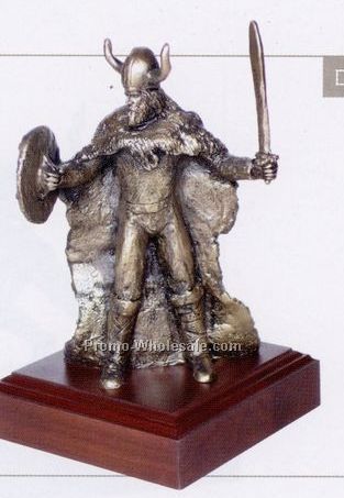 9-1/2" Viking Warrior Sculpture