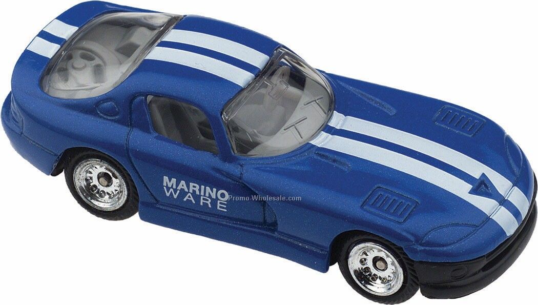 Blue Dodge Viper Die Cast Mini Vehicles - 3 Day