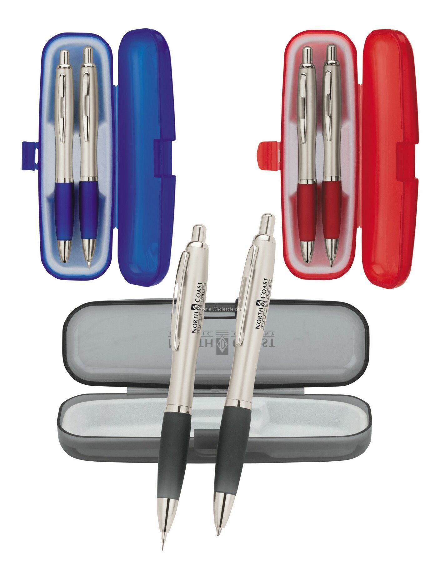 Blue Marcas Ballpoint/ Pencil Set