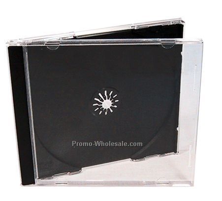 CD Jewel Case W/ Black Tray