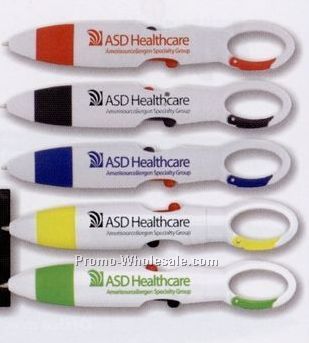 Carabiner Two Color Pen