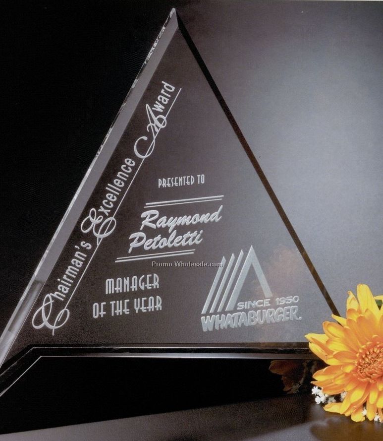 Cavalcade Triangle Award 9-1/4"