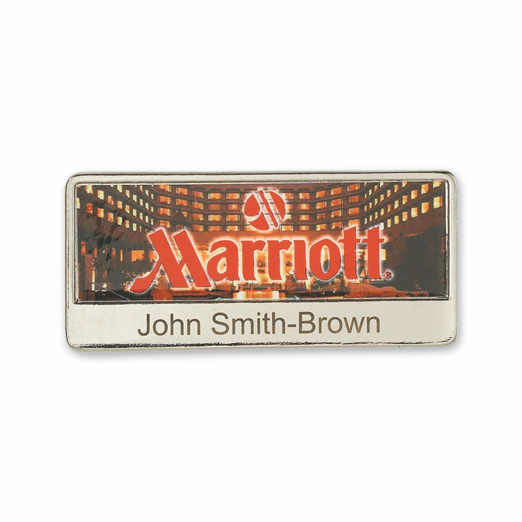 Cnij Stock Name Badges (W/ Personalized Engraving)