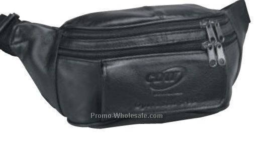 Cowhide Leather Fanny Pack (Deboss)