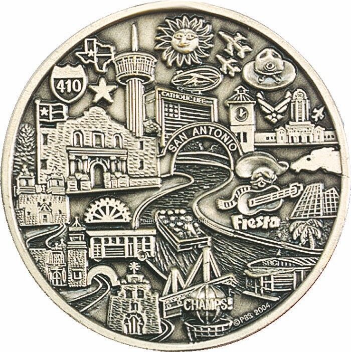 Die Struck Medallion (1-1/2"x3.0mm Thick)