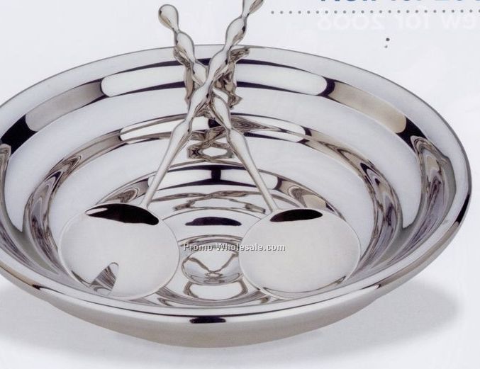 Echo Collection Salad Bowl W/ Servers