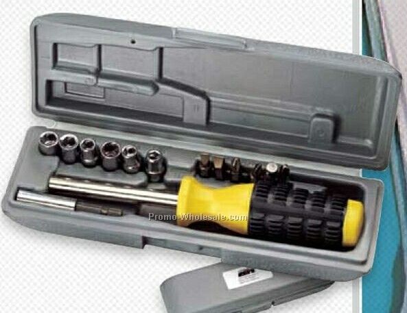 Giftcor Driver/ Socket Set 8-1/2"x2-1/2"