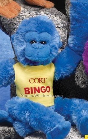 Jr. Clinger Blue Monkey (12")