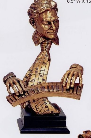 Keyboard Player Figurine