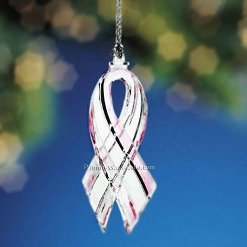 Lenox Breast Cancer Ribbon Ornament