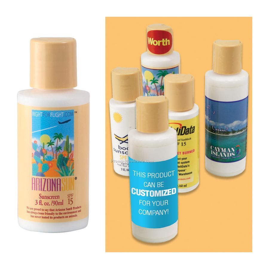 Right For Flight - Sunscreen Spf15 3 Oz. Bottle