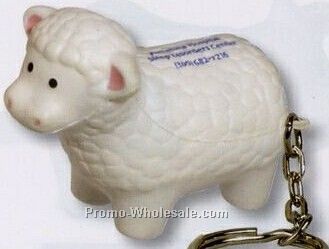 Sheep Key Chain Squeeze Toy