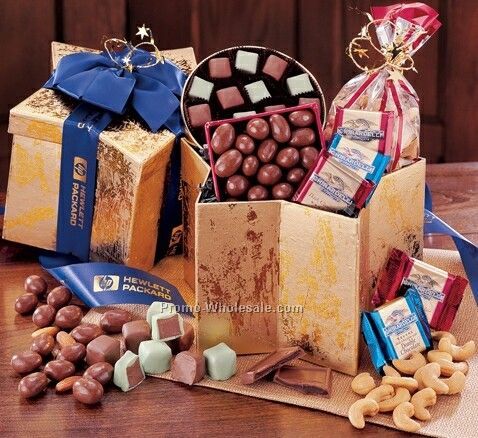 Star Attraction Gift Assortment W/ Blue Ribbon