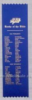 Stock Bookmark Ribbon - Books Of The Bible