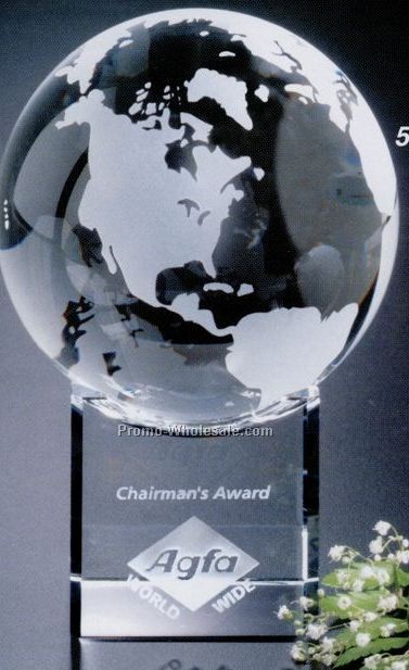 Stratus Globe Award 4"