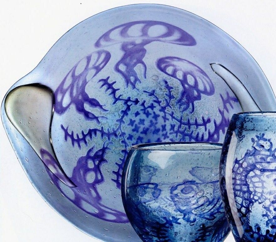 Underworld Blue Dish (19-3/4")