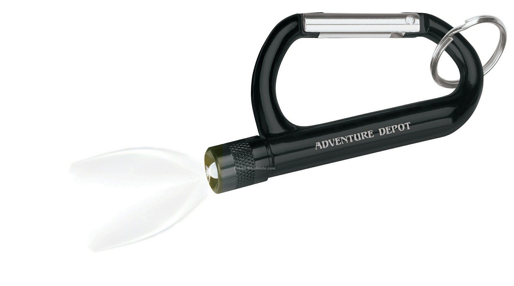 V-line Carabiner With Matching Flashlight