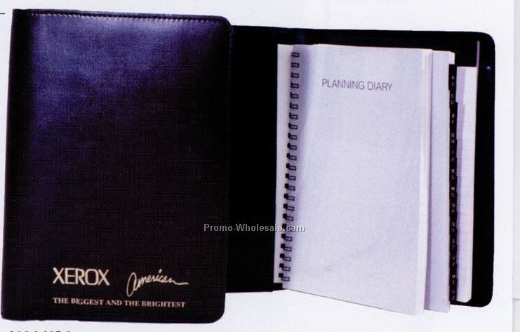 Weekly Planner/ Calendar For Desk Or Briefcase (Bonded)