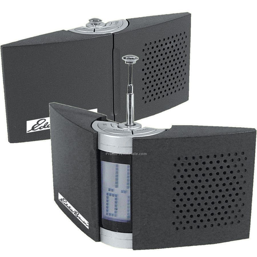 Wings FM Scan Radio W/ Alarm Clock