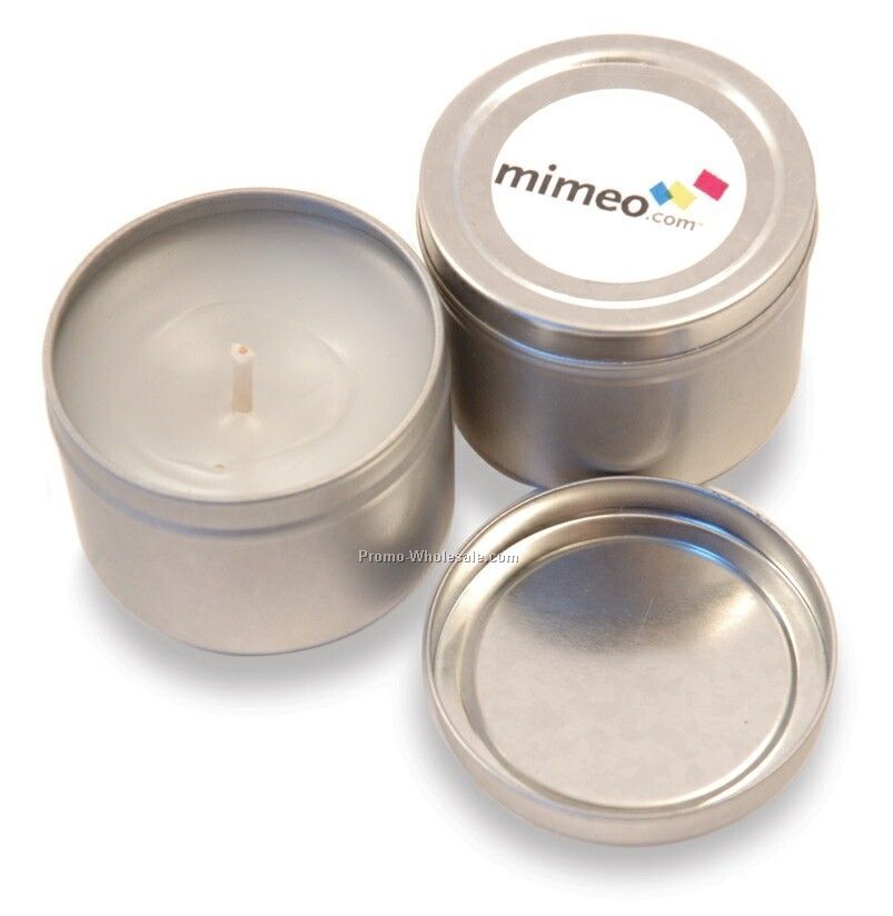 1 Oz. Scented Candle Tin - Vanilla