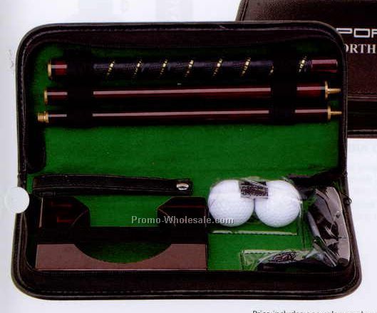 12-1/2"x5-3/4"x2" Traveling Golf Set (Screened)