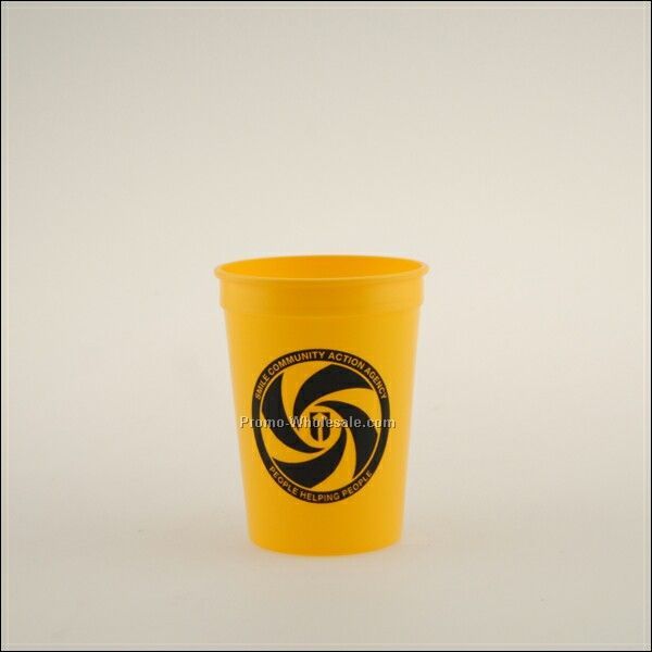 12 Oz. Yellow Stadium Cup