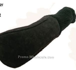 13-3/4cmx33cm Black Golf Club Cover