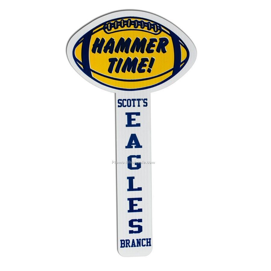 14-1/2"x7-1/2" Football Spirit Stick