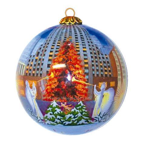 3" Ball Shape Ornament - Fine Art Artwork