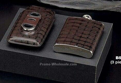 3pcs Portable Cigar Leather Case Box Three Per Package Cigar Case