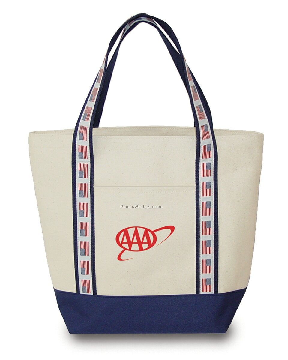 726usa Medium Two Tone Tote