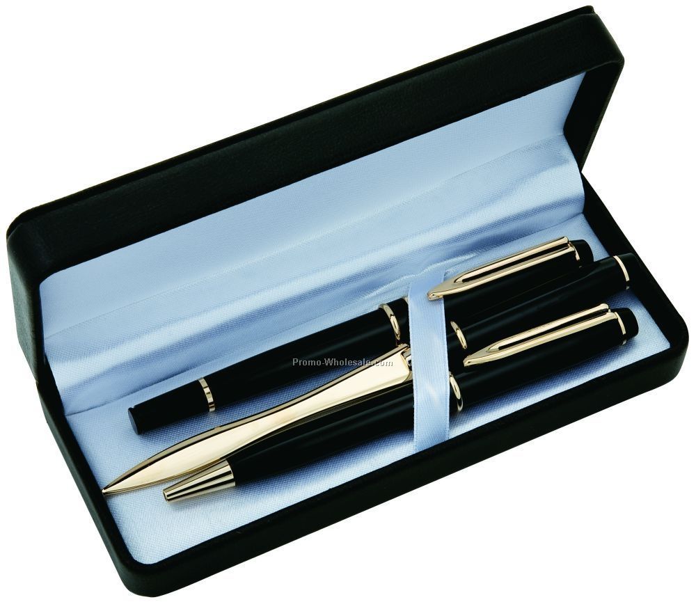 Aquarius Collection 3 Piece Pen Set