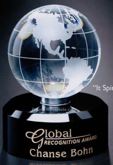 Awards In Motion Globe 4-3/4"