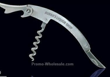 Corkscrew W/ Bottle Opener & Blade