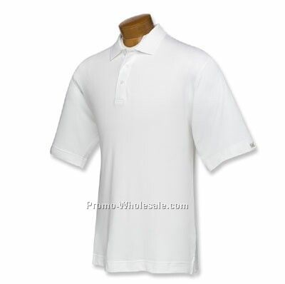 Cutter & Buck Cb Drytec Birdseye Polo White