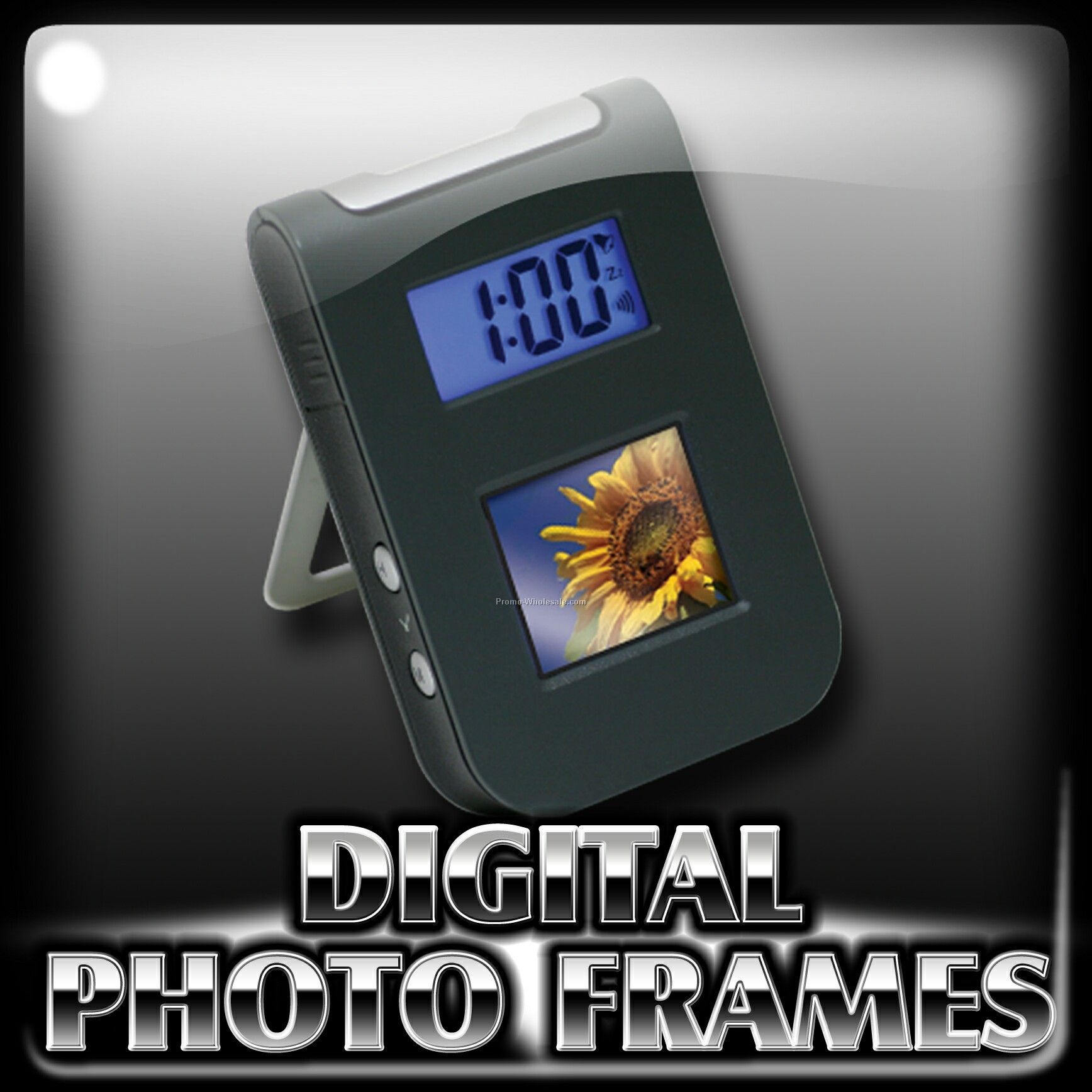 Digital Photo Frame; Travel Alarm Clock